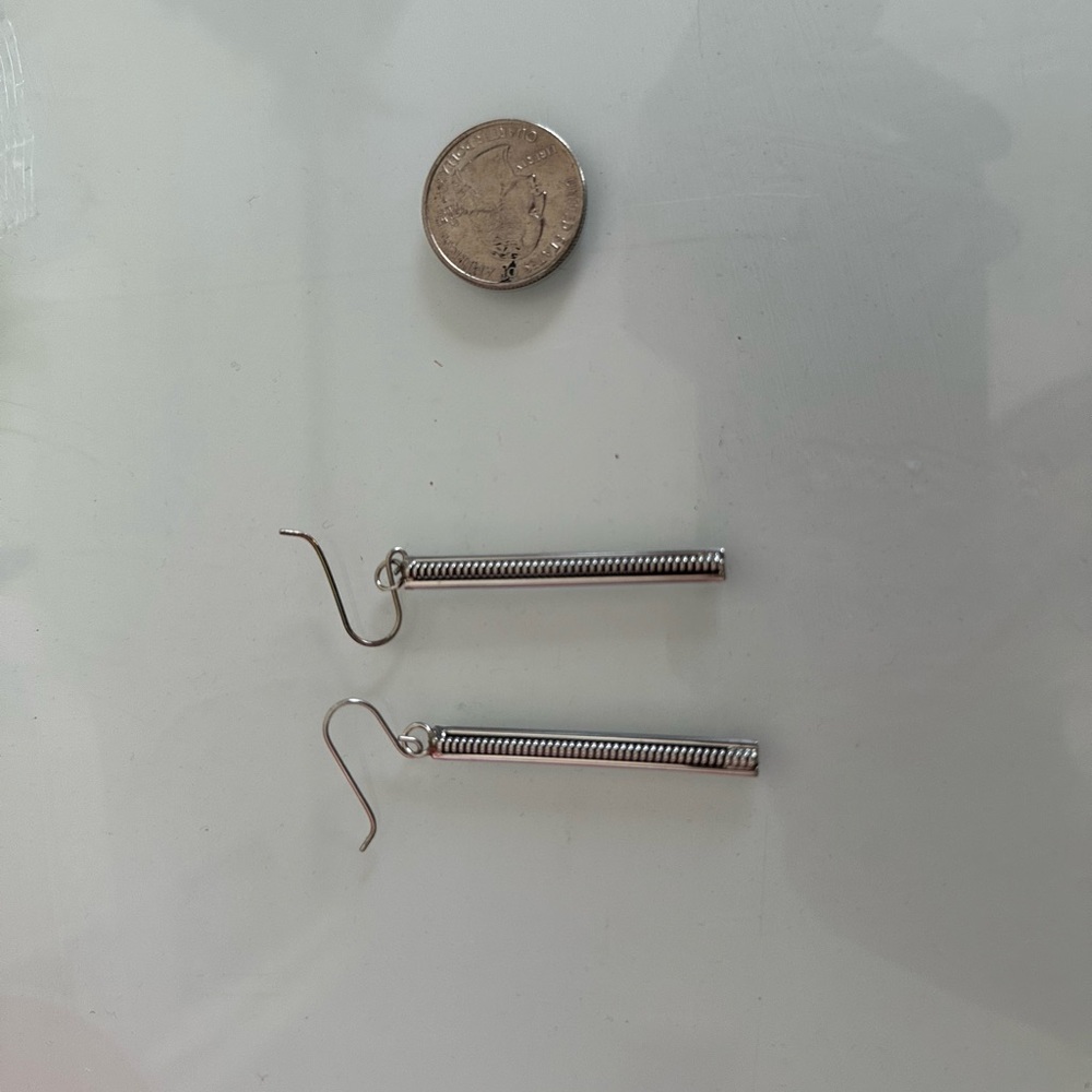 Silver Earrings Handmade in New Mexico